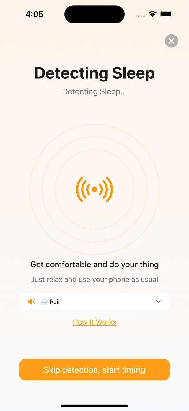 Sleep Detection